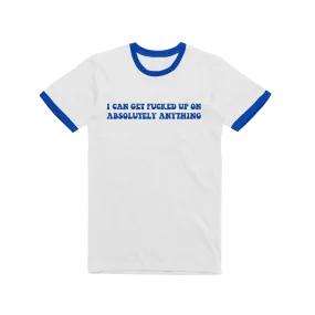 Absolutely Anything / Blue Ringer T-shirt