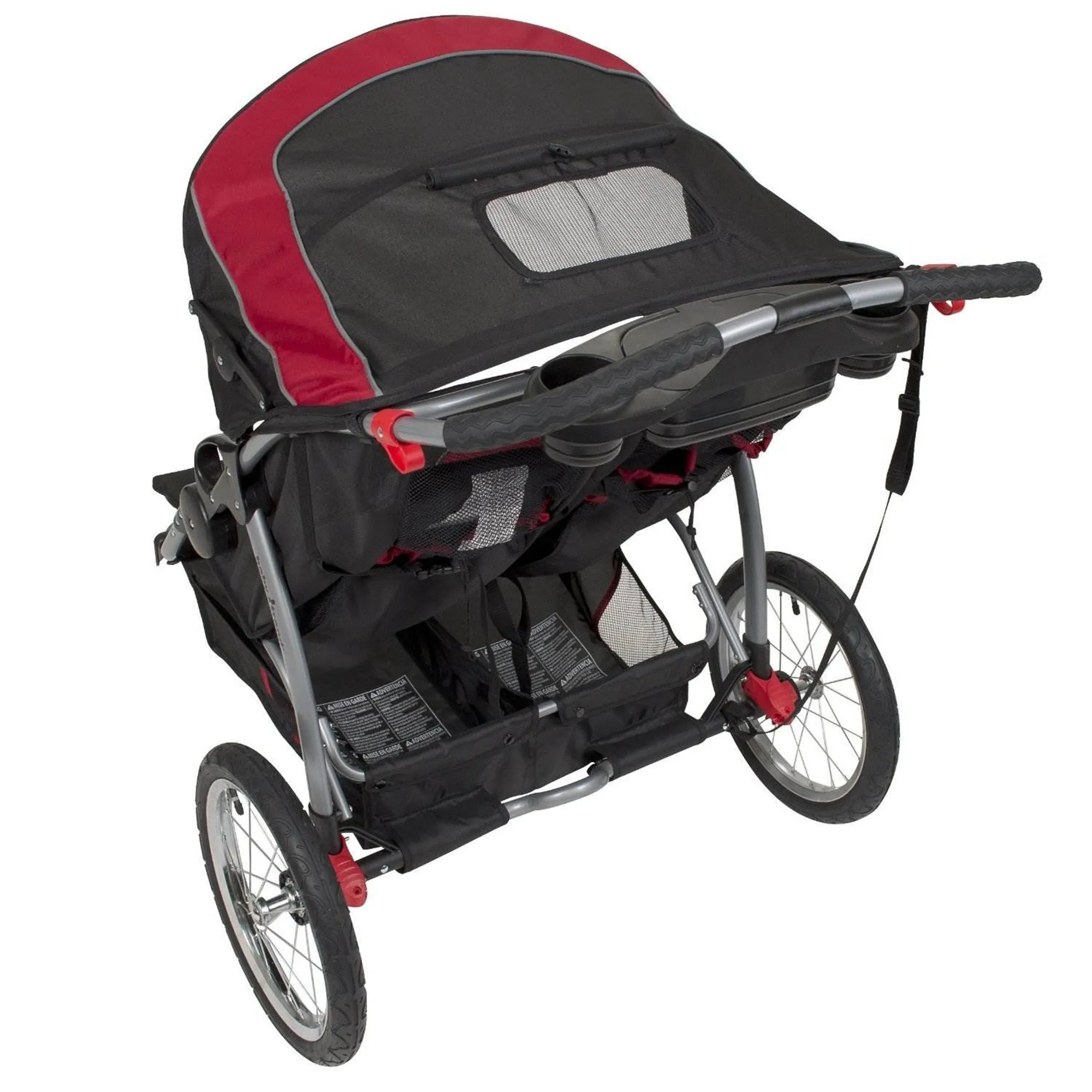 Baby Trend Lightweight Expedition Double Jogger Stroller, Centennial (Open Box)