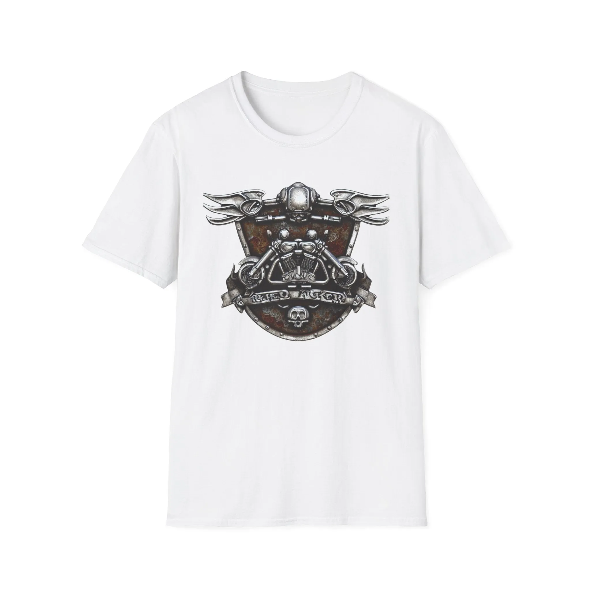 Biker T shirt Emblem