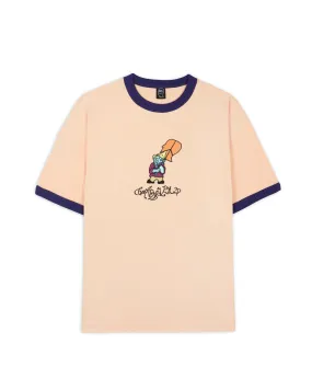 Gnome Short Sleeve Ringer Tee - Squash