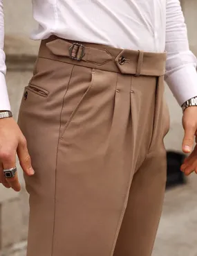 Italian Camel Signature Gurkha Pants