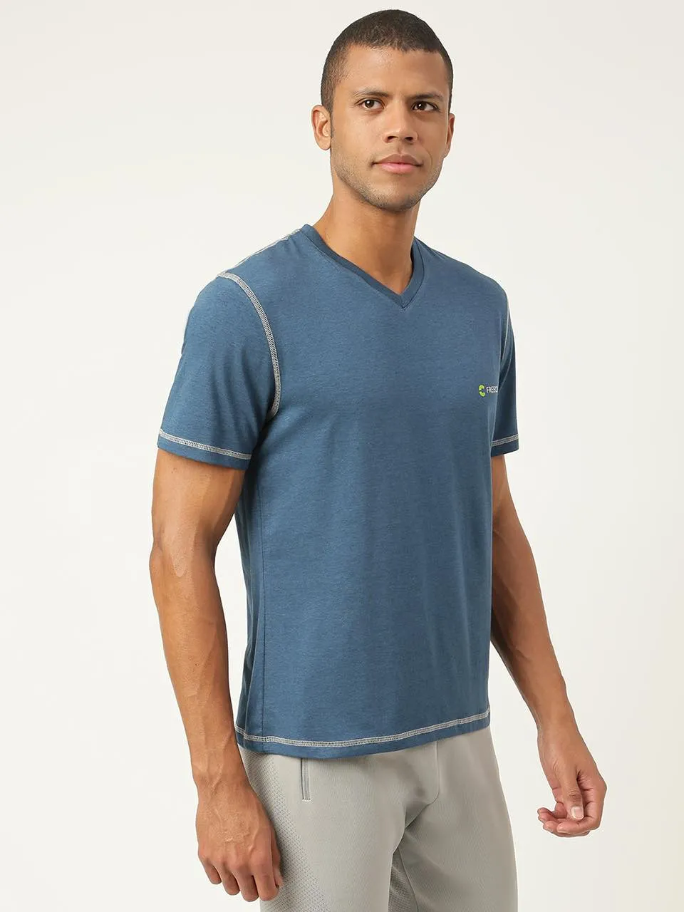 Men's Organic Bamboo Casual Tees - V Neck - (Pack of 1)