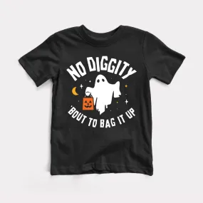 No Diggity 'Bout To Bag It Up Toddler Tee