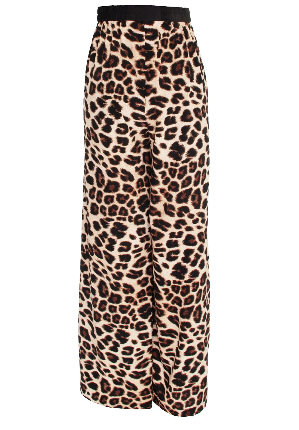 Safari - Brown Leopard Pants (Black)