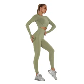 Yoga Set Sports Suit Women Workout Sports Outfit Fitness Set Wear